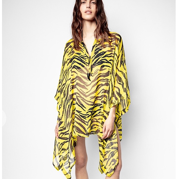 Zadig & Voltaire Tofino Kaftan –– NWT - Picture 1 of 17